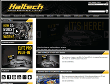 Tablet Screenshot of haltech.com