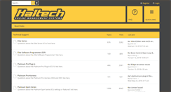 Desktop Screenshot of forums.haltech.com